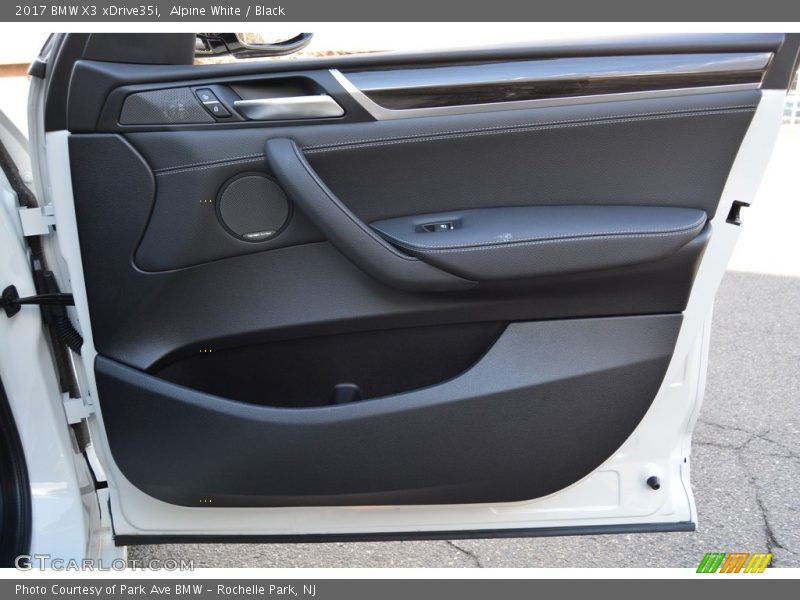 Alpine White / Black 2017 BMW X3 xDrive35i