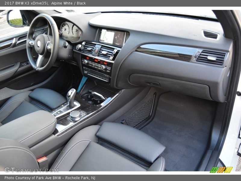 Alpine White / Black 2017 BMW X3 xDrive35i