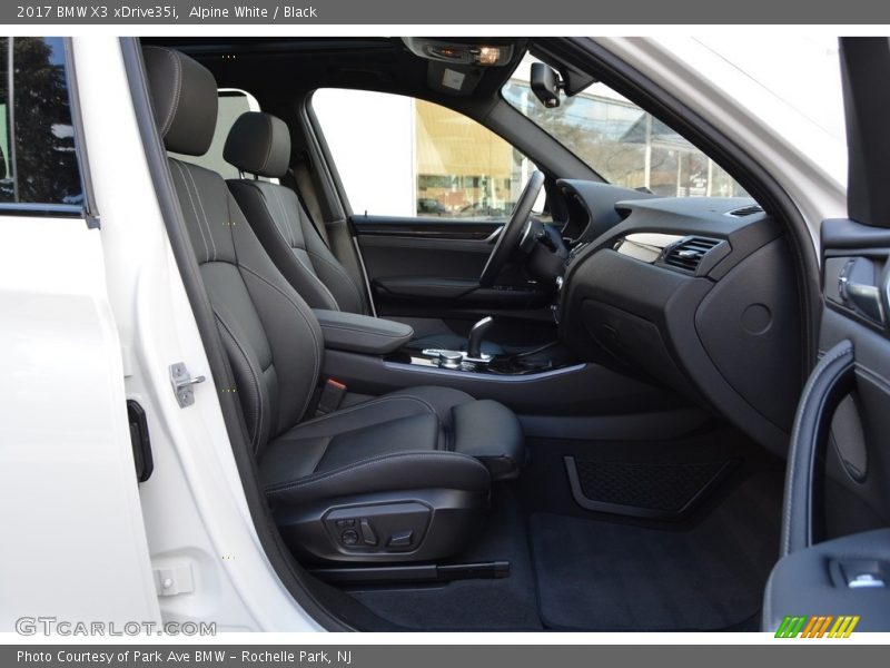 Alpine White / Black 2017 BMW X3 xDrive35i