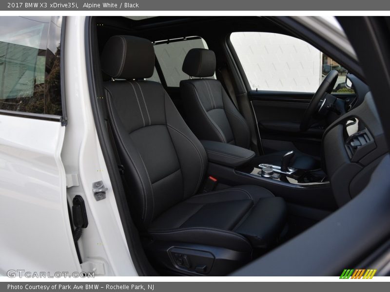 Alpine White / Black 2017 BMW X3 xDrive35i
