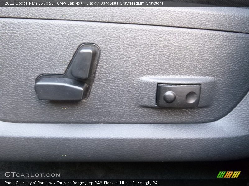 Black / Dark Slate Gray/Medium Graystone 2012 Dodge Ram 1500 SLT Crew Cab 4x4