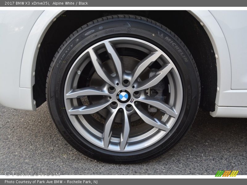 Alpine White / Black 2017 BMW X3 xDrive35i