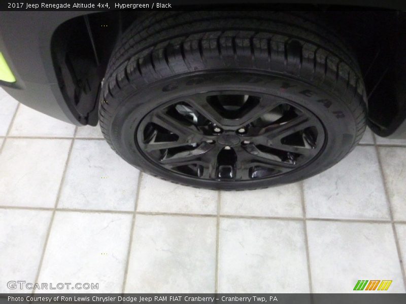 Hypergreen / Black 2017 Jeep Renegade Altitude 4x4