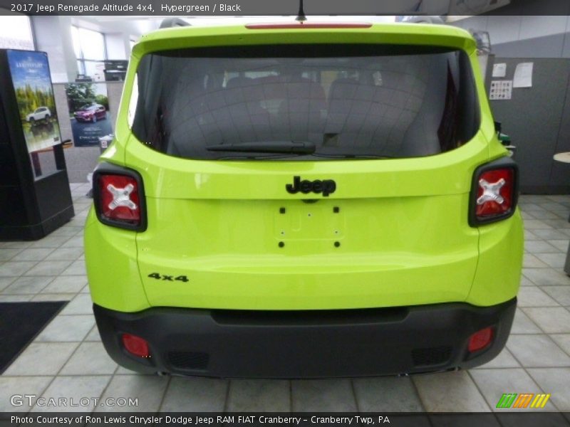 Hypergreen / Black 2017 Jeep Renegade Altitude 4x4