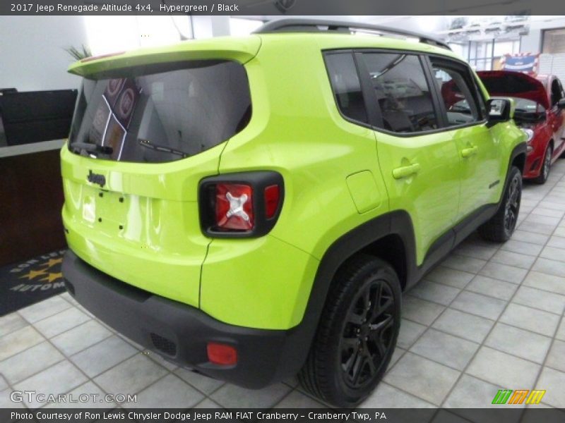 Hypergreen / Black 2017 Jeep Renegade Altitude 4x4