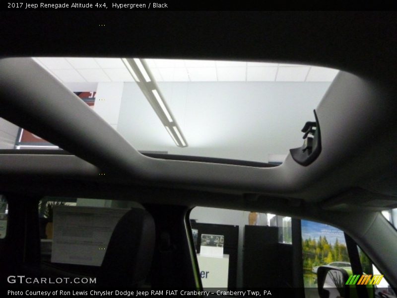 Hypergreen / Black 2017 Jeep Renegade Altitude 4x4