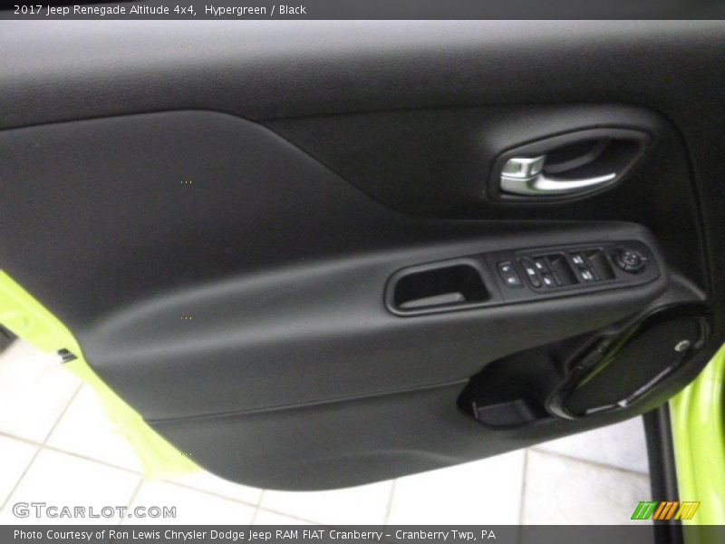 Hypergreen / Black 2017 Jeep Renegade Altitude 4x4