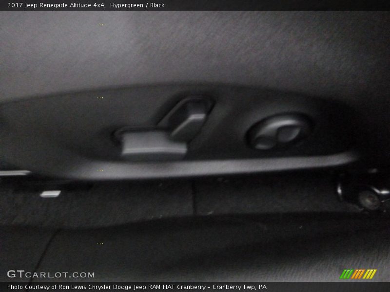 Hypergreen / Black 2017 Jeep Renegade Altitude 4x4