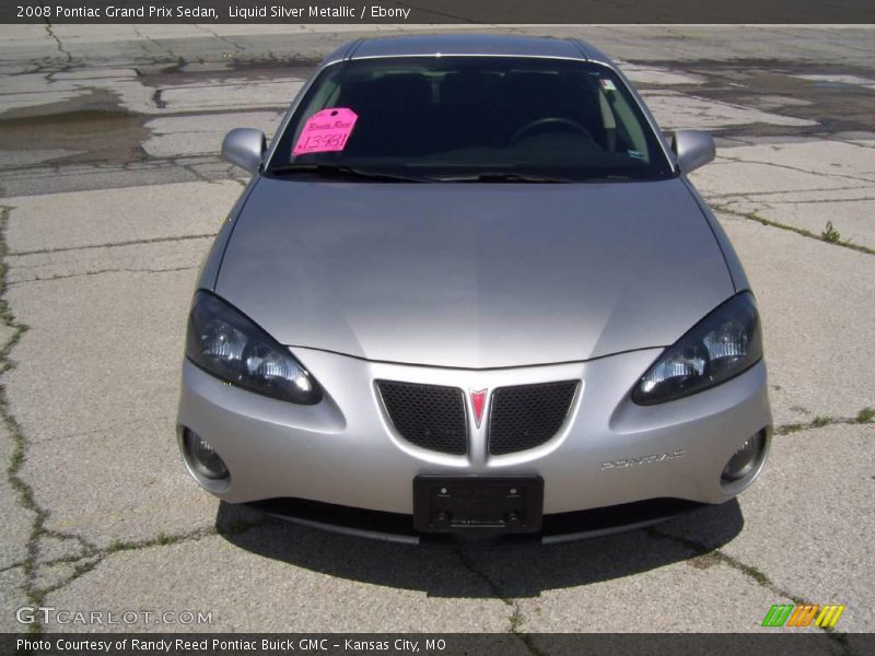 Liquid Silver Metallic / Ebony 2008 Pontiac Grand Prix Sedan