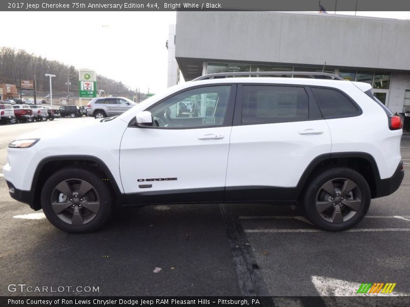 Bright White / Black 2017 Jeep Cherokee 75th Anniversary Edition 4x4