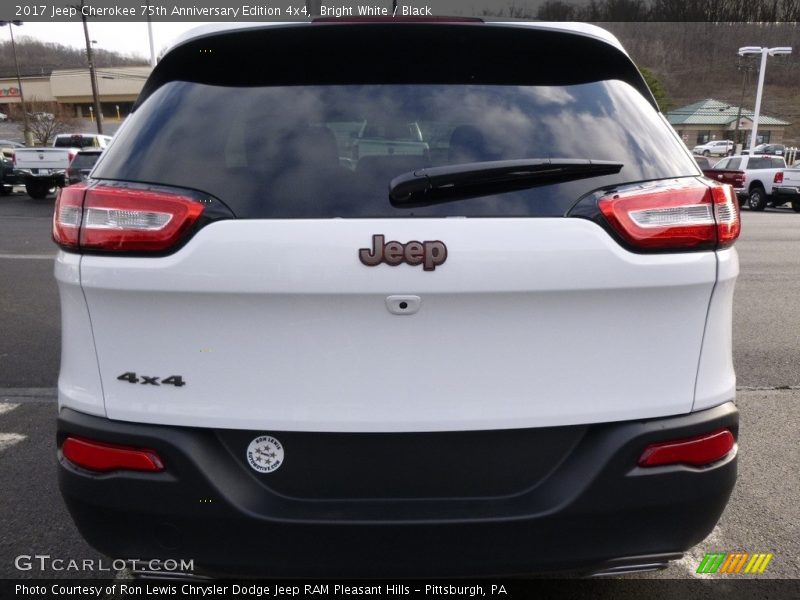 Bright White / Black 2017 Jeep Cherokee 75th Anniversary Edition 4x4