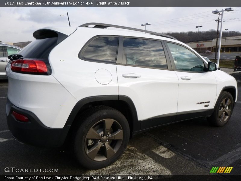 Bright White / Black 2017 Jeep Cherokee 75th Anniversary Edition 4x4