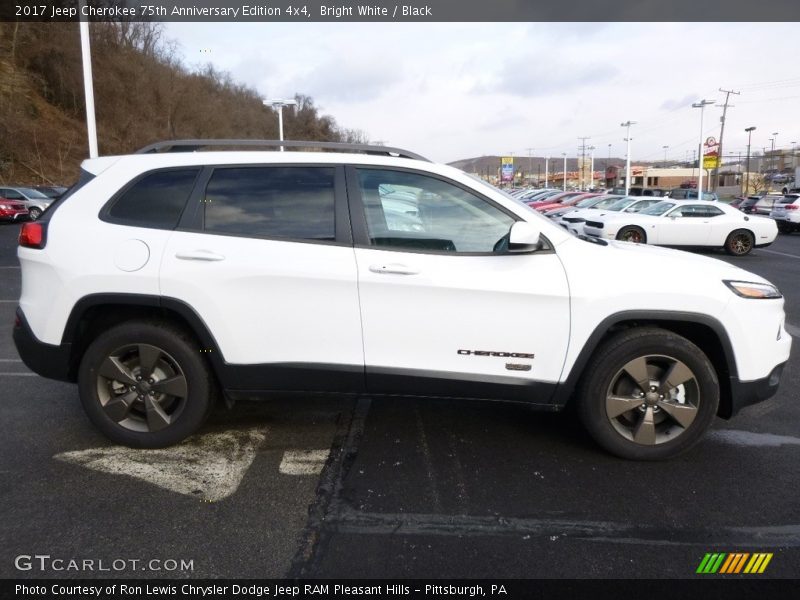 Bright White / Black 2017 Jeep Cherokee 75th Anniversary Edition 4x4