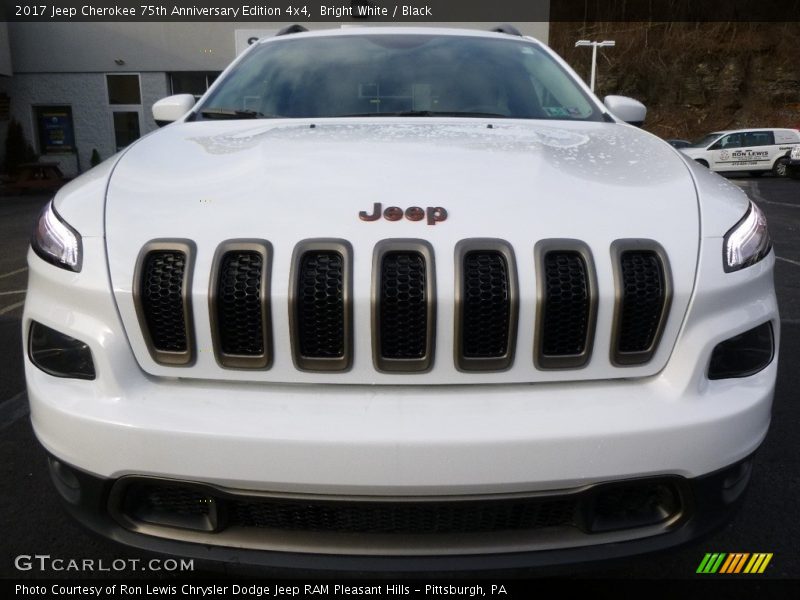 Bright White / Black 2017 Jeep Cherokee 75th Anniversary Edition 4x4