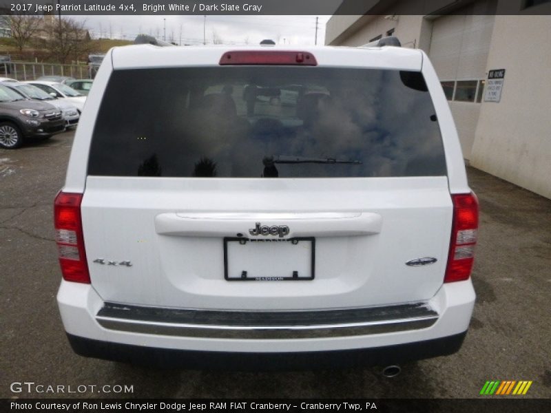 Bright White / Dark Slate Gray 2017 Jeep Patriot Latitude 4x4