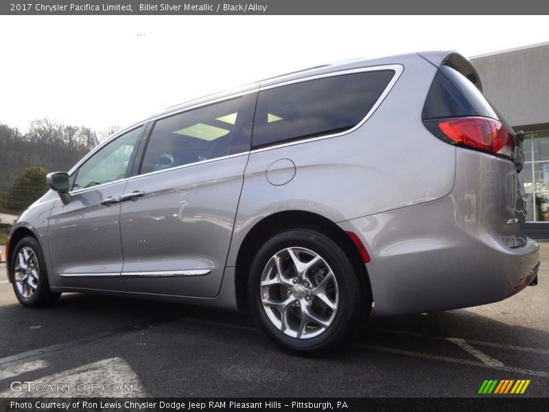 Billet Silver Metallic / Black/Alloy 2017 Chrysler Pacifica Limited