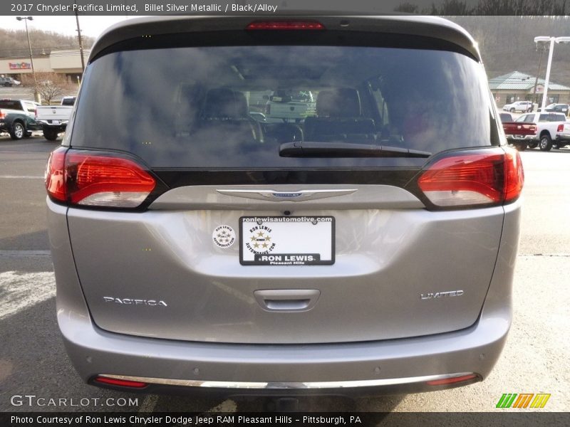 Billet Silver Metallic / Black/Alloy 2017 Chrysler Pacifica Limited