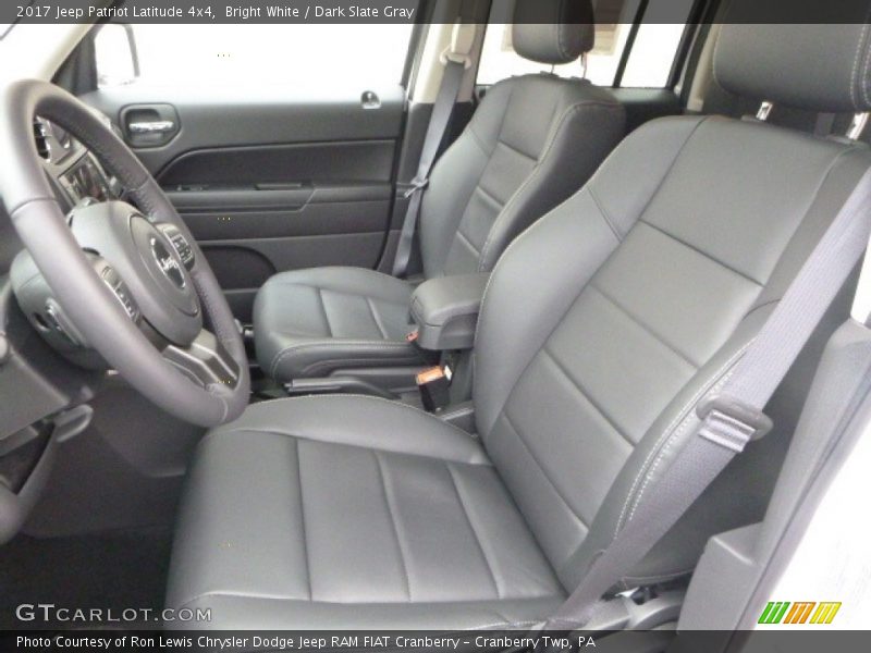 Bright White / Dark Slate Gray 2017 Jeep Patriot Latitude 4x4