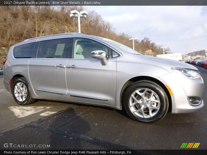 Billet Silver Metallic / Black/Alloy 2017 Chrysler Pacifica Limited