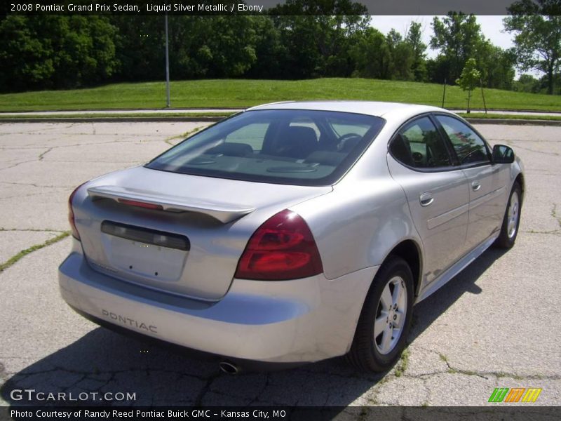 Liquid Silver Metallic / Ebony 2008 Pontiac Grand Prix Sedan