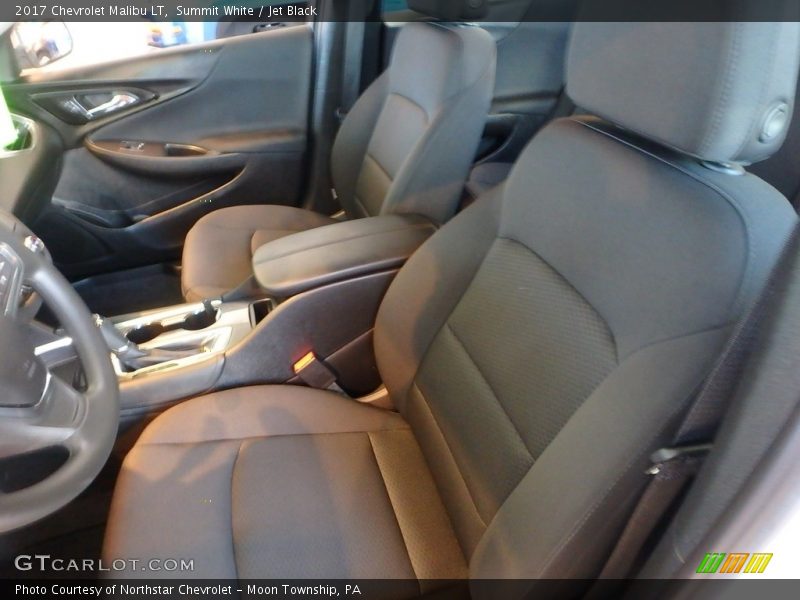 Summit White / Jet Black 2017 Chevrolet Malibu LT