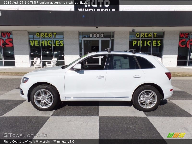 Ibis White / Black 2016 Audi Q5 2.0 TFSI Premium quattro