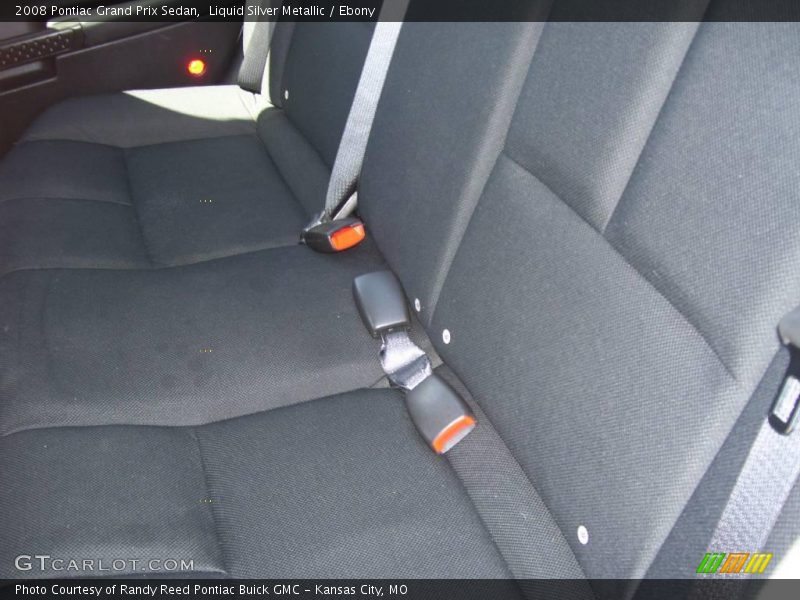 Liquid Silver Metallic / Ebony 2008 Pontiac Grand Prix Sedan
