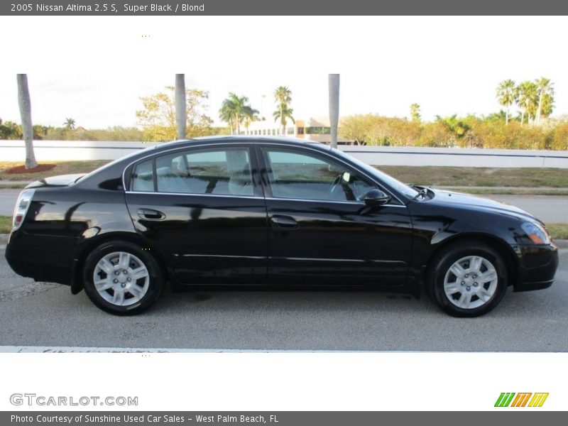 Super Black / Blond 2005 Nissan Altima 2.5 S