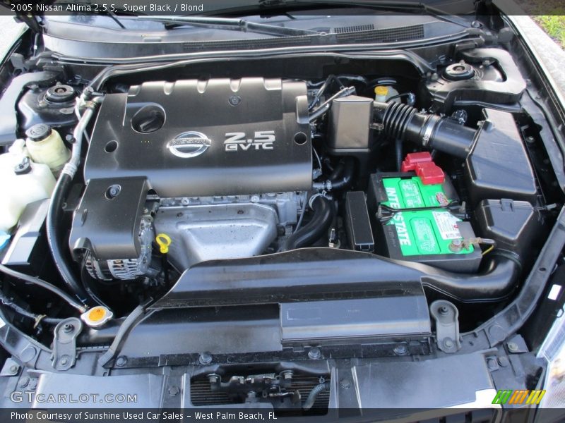 Super Black / Blond 2005 Nissan Altima 2.5 S