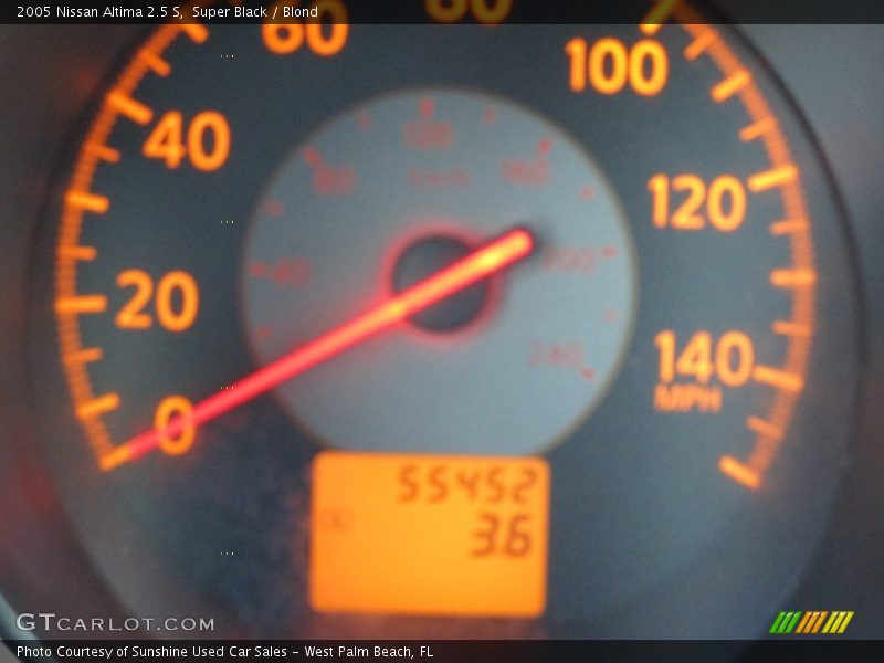 Super Black / Blond 2005 Nissan Altima 2.5 S
