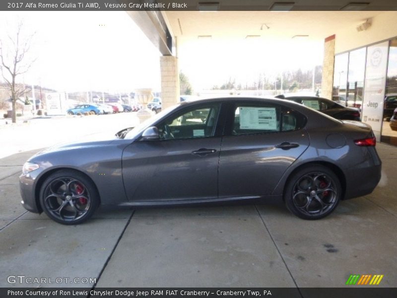  2017 Giulia Ti AWD Vesuvio Gray Metallic
