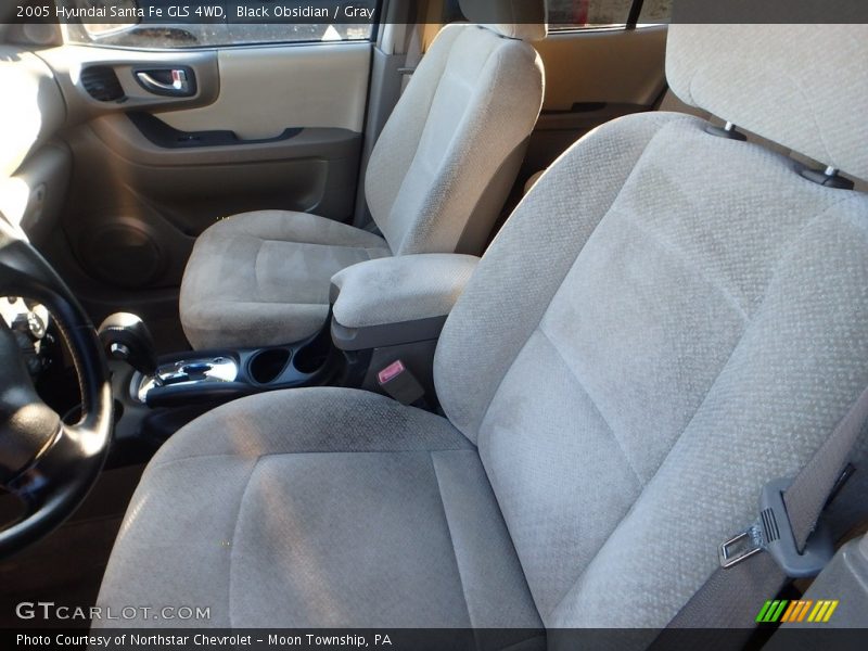 Black Obsidian / Gray 2005 Hyundai Santa Fe GLS 4WD