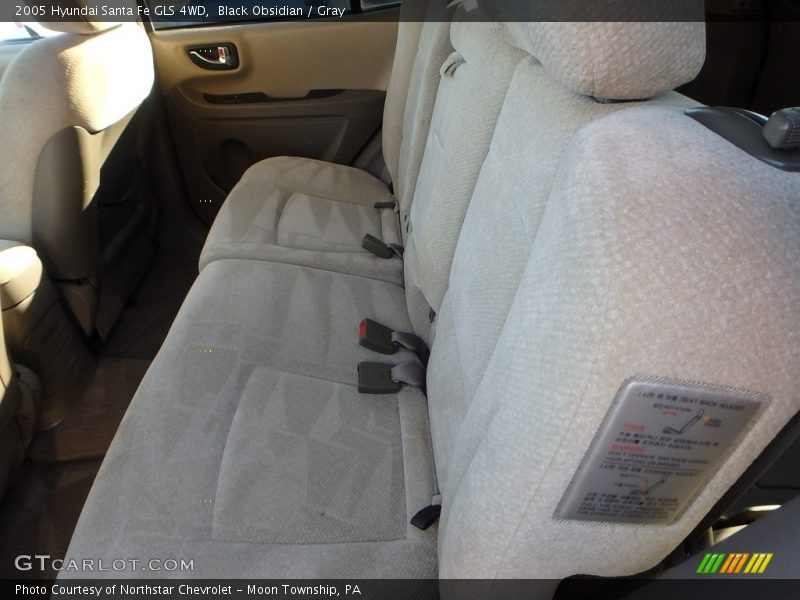 Black Obsidian / Gray 2005 Hyundai Santa Fe GLS 4WD