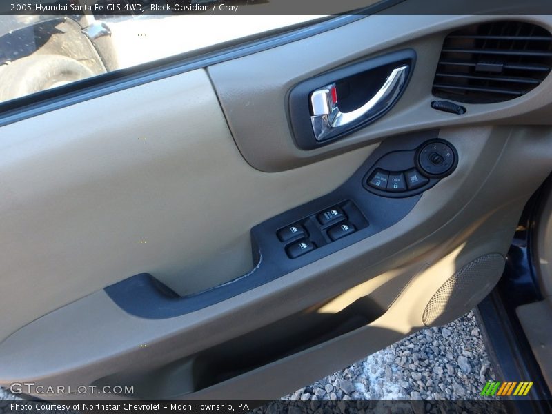 Black Obsidian / Gray 2005 Hyundai Santa Fe GLS 4WD