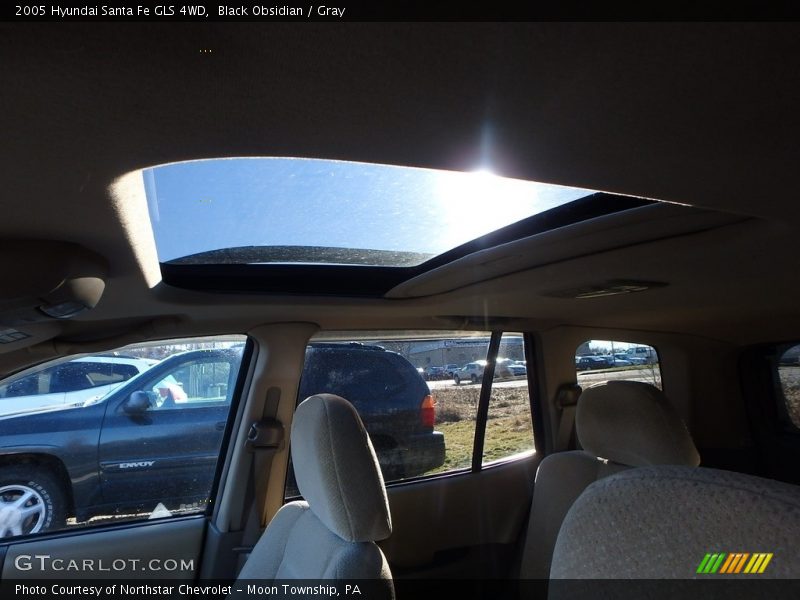 Black Obsidian / Gray 2005 Hyundai Santa Fe GLS 4WD