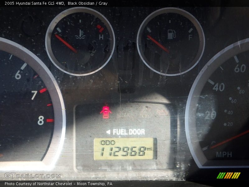 Black Obsidian / Gray 2005 Hyundai Santa Fe GLS 4WD