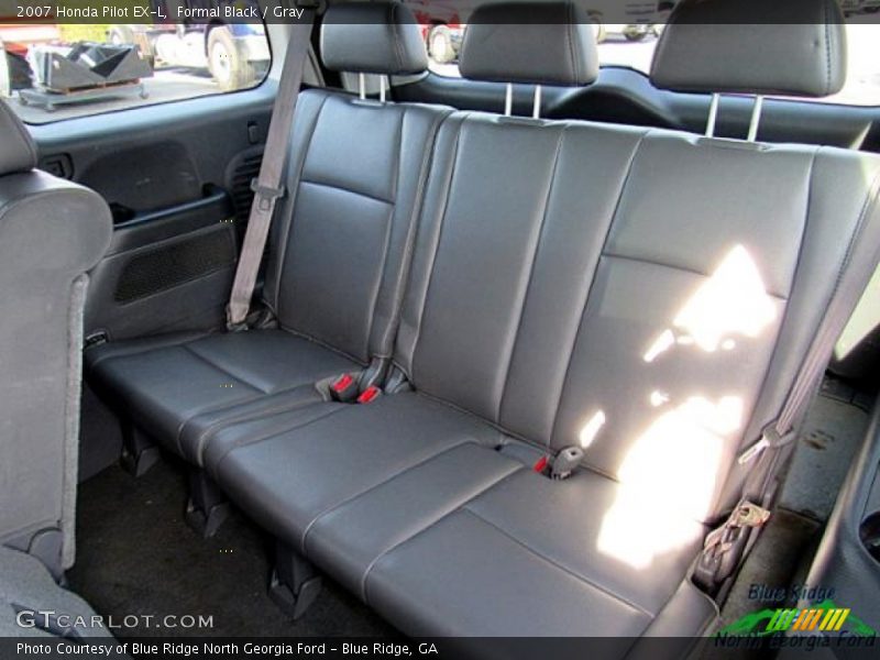 Formal Black / Gray 2007 Honda Pilot EX-L