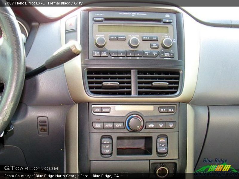 Formal Black / Gray 2007 Honda Pilot EX-L