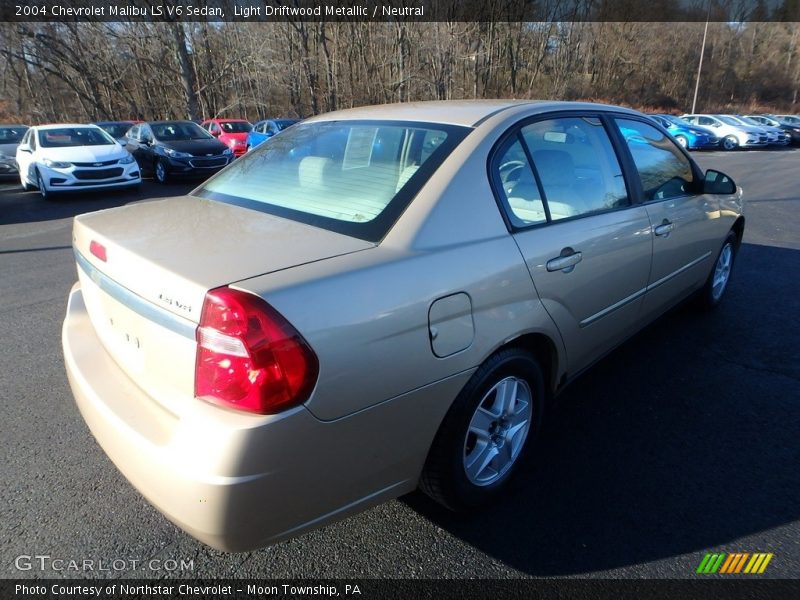 Light Driftwood Metallic / Neutral 2004 Chevrolet Malibu LS V6 Sedan