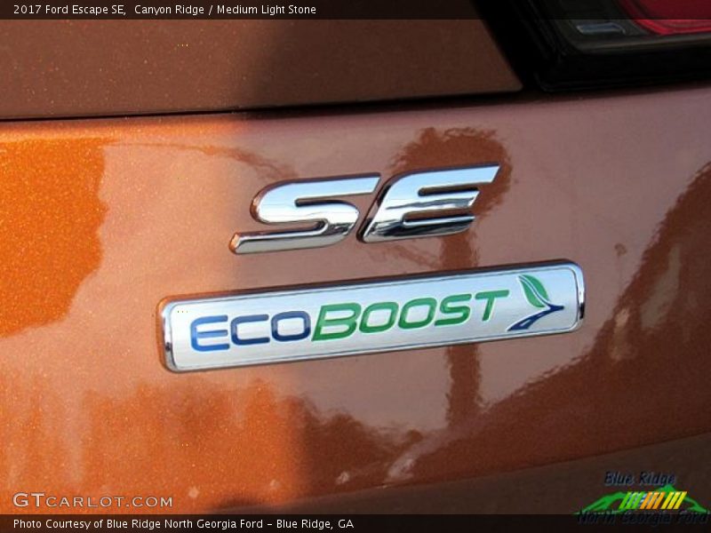 Canyon Ridge / Medium Light Stone 2017 Ford Escape SE