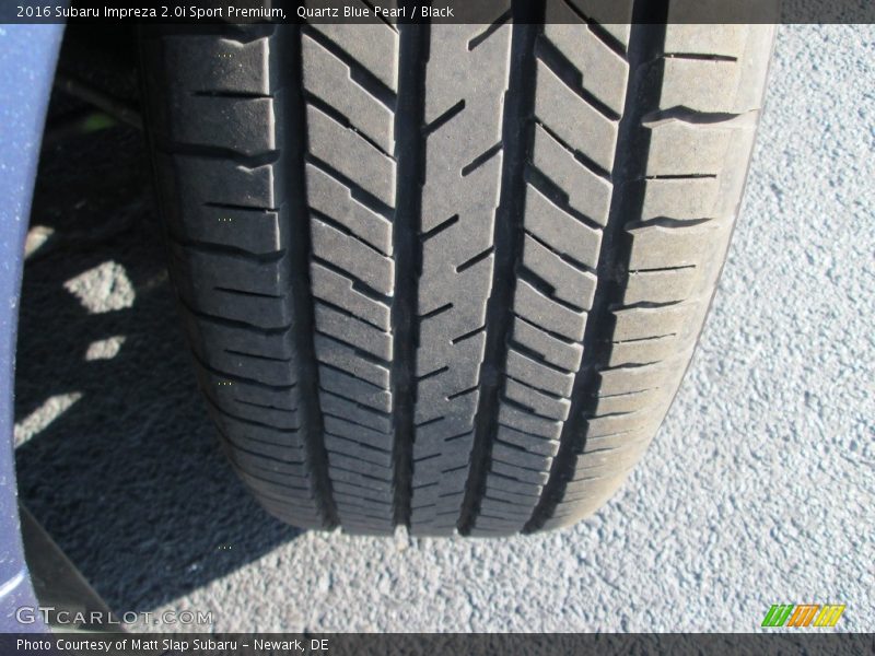 Quartz Blue Pearl / Black 2016 Subaru Impreza 2.0i Sport Premium