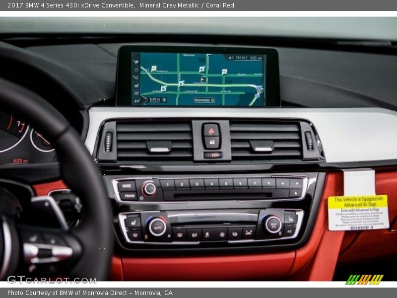 Controls of 2017 4 Series 430i xDrive Convertible