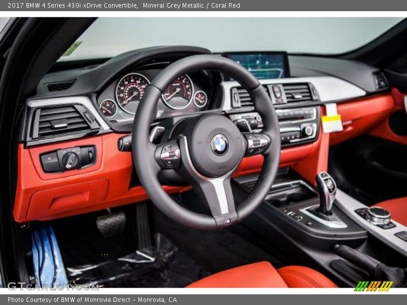 Dashboard of 2017 4 Series 430i xDrive Convertible