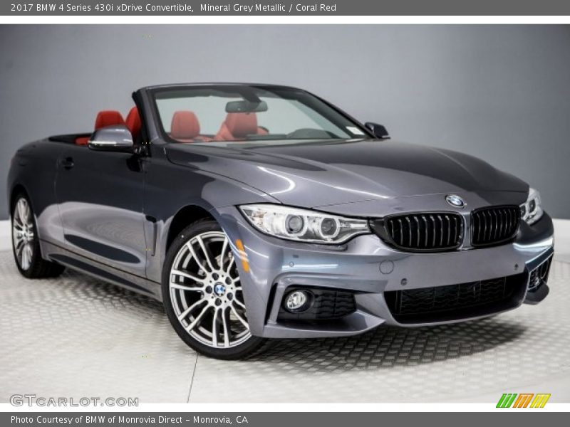 Front 3/4 View of 2017 4 Series 430i xDrive Convertible