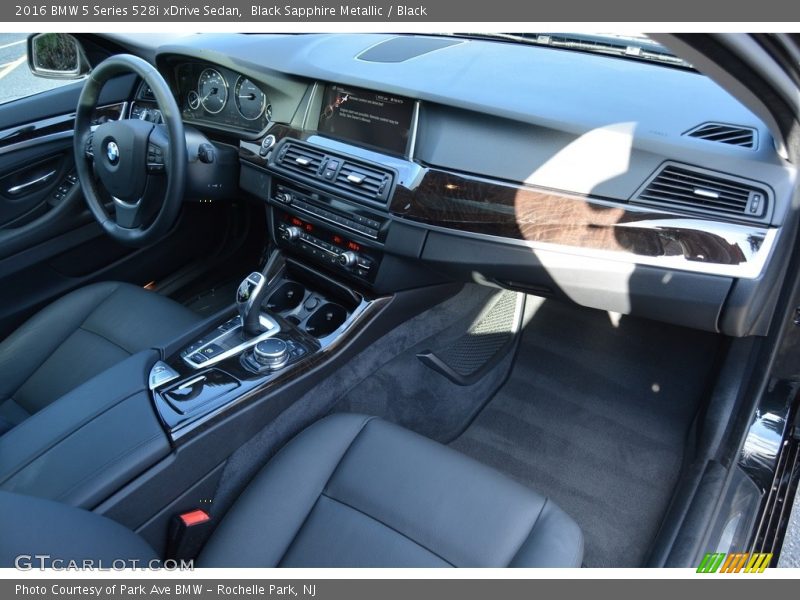 Black Sapphire Metallic / Black 2016 BMW 5 Series 528i xDrive Sedan