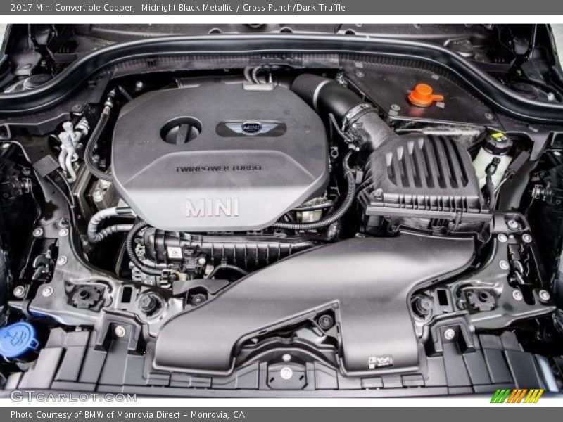  2017 Convertible Cooper Engine - 1.5 Liter TwinPower Turbocharged DOHC 12-Valve VVT 3 Cylinder