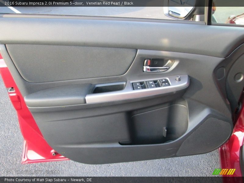 Venetian Red Pearl / Black 2016 Subaru Impreza 2.0i Premium 5-door