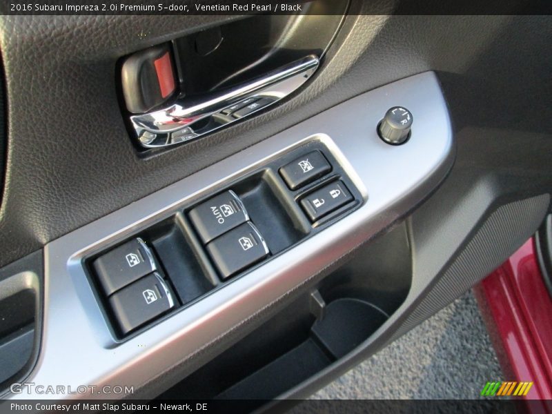 Venetian Red Pearl / Black 2016 Subaru Impreza 2.0i Premium 5-door