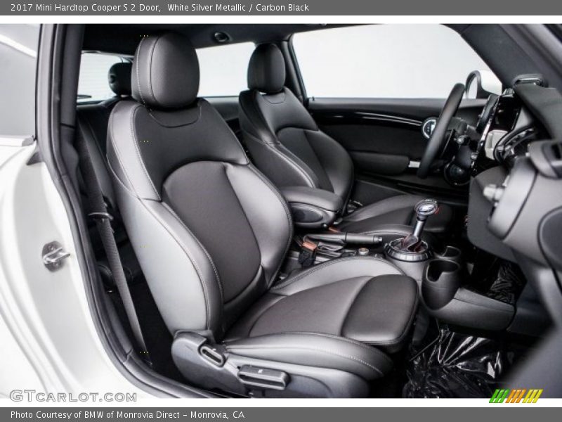 White Silver Metallic / Carbon Black 2017 Mini Hardtop Cooper S 2 Door