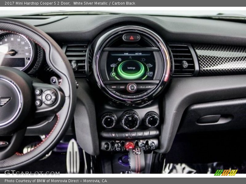 White Silver Metallic / Carbon Black 2017 Mini Hardtop Cooper S 2 Door